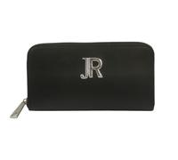 John Richmond Portafoglio Nero Argento in Pelle da Donna