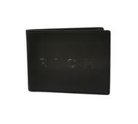 John Richmond Portafoglio Nero con Logo in Rilievo da Uomo