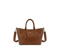 John Richmond - Shopping Tote con Borchie All-Over e Tracolla - - Bags - Donna - Marrone - ONE SIZE