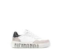 John Richmond sneakers in ecopelle e suede avorio