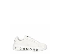 John Richmond sneakers uomo in pelle stampa logo bianco