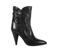 John Richmond - Stivaletto con tacco dal design grintoso e sofisticato - - Shoes - Donna - Nero - 41 EU