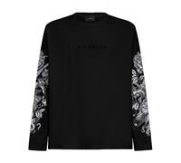 John Richmond - T-shirt a maniche lunghe con logo frontale - - Tops - Uomo - Nero - L