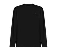 John Richmond - T-shirt a maniche lunghe con logo minimal - - Tops - Uomo - Nero - XL