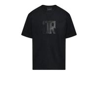 John Richmond T-shirt bambino manica corta con logo nero