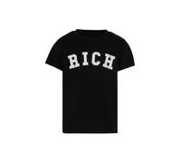 John Richmond T-shirt bambino Mapel con logo nero