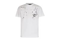 John Richmond - T-shirt girocollo - - Tops - Uomo - Bianco - M