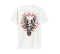 John Richmond - T-shirt Grafica - - Tops - Uomo - Bianco - L