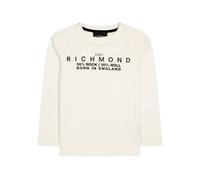 John Richmond - T Shirt Maglietta Eledi, Bianca, Ragazzo, Bambino, 14 Anni