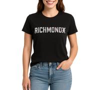 John Richmond T-shirt manica corta con logo gioiello nero M