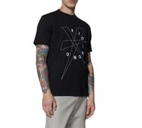 John Richmond T-shirt manica corta con logo ricamato Husillo nero