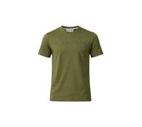 John Richmond T-shirt manica corta con logo verde militare