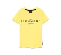 John Richmond T-shirt manica corta Plogus con logo giallo 5a