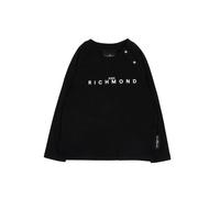 John Richmond T-shirt manica lunga neonato Singix nero