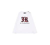 John Richmond T-shirt neonato manica lunga bianco 24m