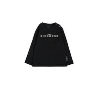 John Richmond T-shirt neonato manica lunga nero 18m