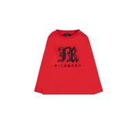 John Richmond T-shirt neonato manica lunga rosso 9m