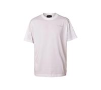 John Richmond T-Shirt Regular Fit in Cotone Traspirante Firmata caratterizzata da Collo Rotondo e Maniche Corte vestibilità Regolare Bianco XXL