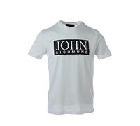 John Richmond T-Shirt Uomo gasher hma20100ts XXL Bianco