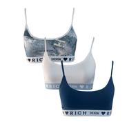 John Richmond - Tripack Bandeau Reggiseni in Denim - - Underwear - Donna - Multicolore - M