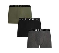 John Richmond - Tripack Boxer Vita Bassa - - Underwear - Uomo - Multicolore - S