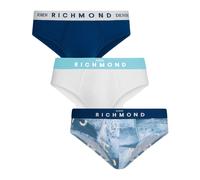 John Richmond - Tripack Slip Fantasia Denim - - Underwear - Uomo - Multicolore - S