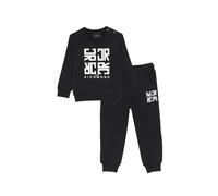 John Richmond tuta sportiva neonato con logo nero 12m