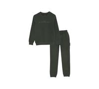 John Richmond tuta sportiva Sibri con logo verde 10a