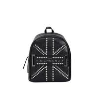 John Richmond zaino bambina Singoli in ecopelle con strass nero