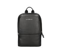 John Richmond Zaino da uomo 100% Vera Pelle. Prodotto artigianale. Prodotto Fashion JR-B85 Nero 40x30x15 cm