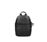 John Richmond Zaino da uomo 100% Vera Pelle. Prodotto artigianale. Prodotto Fashion JR-B95 Nero 26x39x16 cm