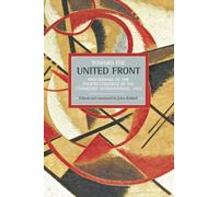 John Riddell Toward The United Front: Proceedings Of The Fourth Cong (Tascabile)