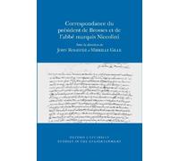 John Rogister Correspondance du Président de Brosses et de l'Abbe Ma (Tascabile)