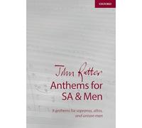 John Rutter John Rutter Anthems for SA and Men (Sheet Music)