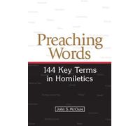 John S. McClure Preaching Words (Tascabile)