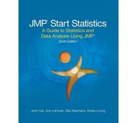 John Sall Mia L Stephens Ann Lehman JMP Start Statistics (Tascabile)