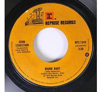 JOHN SEBASTIAN 45 RPM WARM BABY / WELCOME BACK