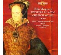 John Sheppard English and Latin Church Music (Darlington, Cccc) (CD) Album