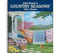 John Sloane's Country Seasons® 12-Month 2026 Monthly/Weekly Planner Calendar