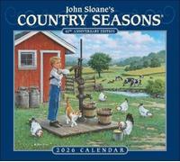 John Sloane's Country Seasons® 2026 Deluxe Wall Calendar: 40th Anniversary Ed.