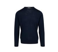 John Smedley - Lundy Jumper - - Knitwear - Uomo - Blu - L