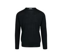 John Smedley - Lundy Jumper - - Knitwear - Uomo - Nero - S