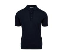 John Smedley, ,Tops ,Uomo ,Blu ,XL Sea Island Cotton Polo