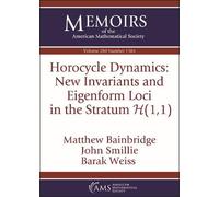 John Smillie Ma Horocycle Dynamics: New Invariants and Eigenform Loc (Tascabile)