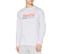 John Smith Novel M Maglietta Uomo, Bianco, S