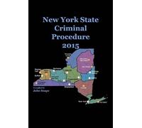 John Snape New York State Criminal Procedure 2015 (Tascabile)
