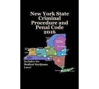John Snape New York State Criminal Procedure and Penal Code 2016 (Tascabile)
