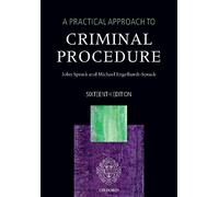 John Sprack Michael Engelhardt- A Practical Approach to Criminal Pro (Tascabile)