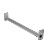 John Sterling Adjustable Closet Rod, Platinum, 18-30 inch