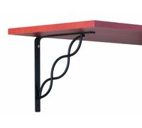 John Sterling Knape & Vogt Scroll mensola Nero